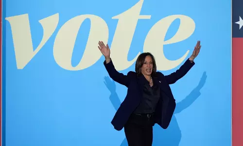 Indian American releases I will Vote for Kamala Harris-Tim Walz video