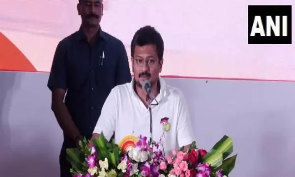 Tamil Nadu in anger after distorted rendition of State anthem in Doordarshan: Udhayanidhi Stalin Tamil Nadu in anger after distorted rendition of State anthem in Doordarshan: Udhayanidhi Stalin