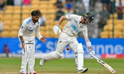 New Zealand beat India by 8 wickets in Bengaluru Test