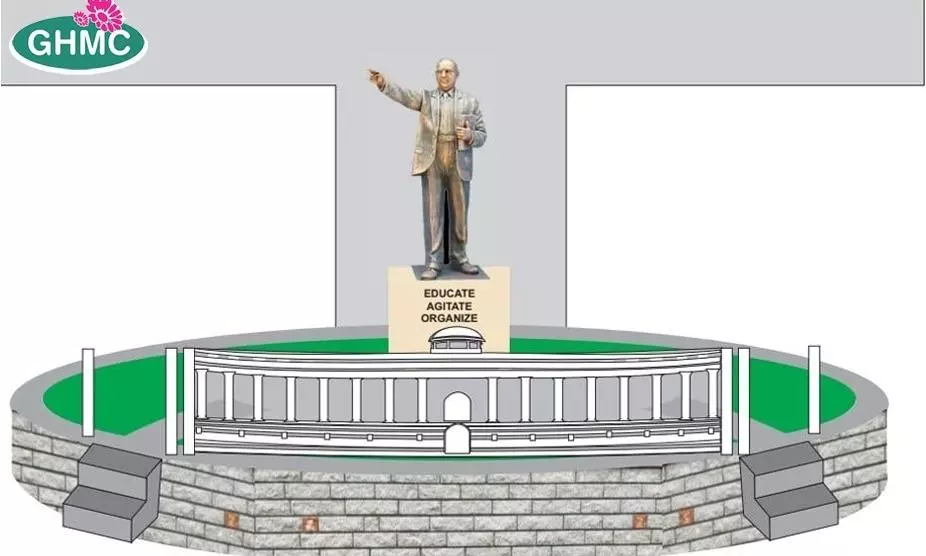 Another Dr B.R. Ambedkar Statue at Tank Bund? Another Dr B.R. Ambedkar Statue at Tank Bund?