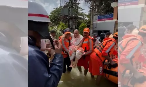 Bengaluru rains: Flooded apartment sealed for week as precautionary measure Bengaluru rains: Flooded apartment sealed for week as precautionary measure