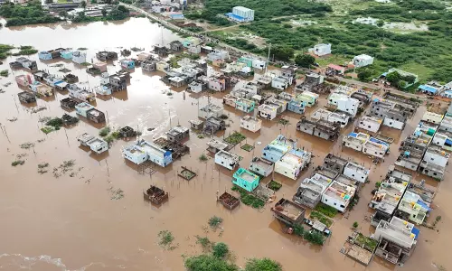 Heavy Rains Block Hyderabad-Bangalore National Highway