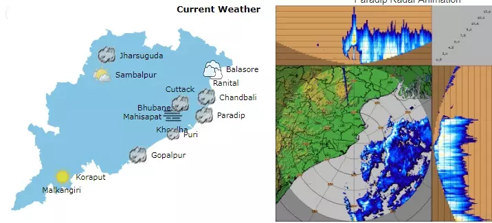 Cyclone Dana to make landfall between Bhitarkanika and Dhamra Cyclone Dana to make landfall between Bhitarkanika and Dhamra