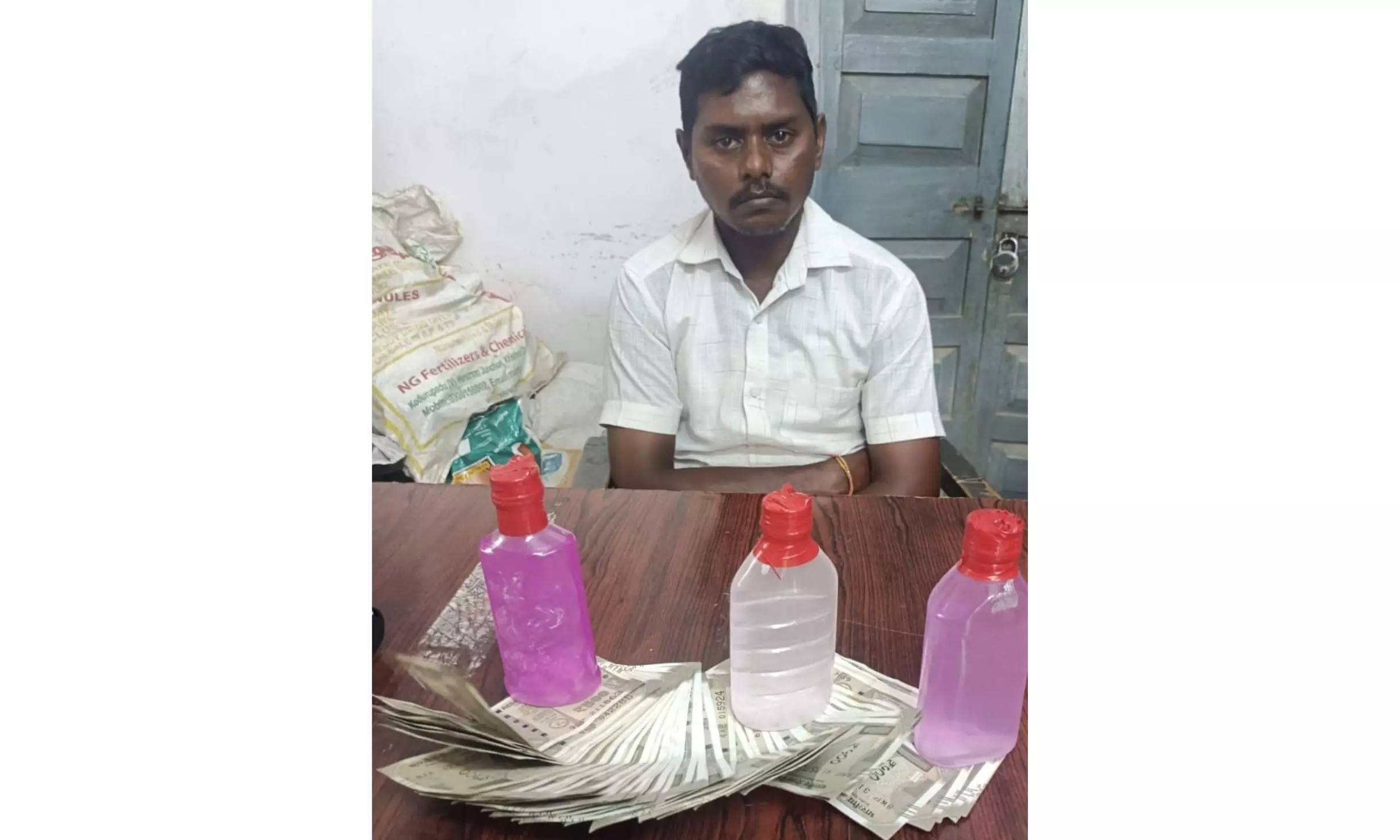Palvancha electricity line inspector held in bribe case Palvancha electricity line inspector held in bribe case