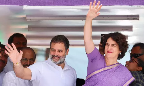 Priyanka, Rahul pay tributes to Wayanad landslide victims Priyanka, Rahul pay tributes to Wayanad landslide victims