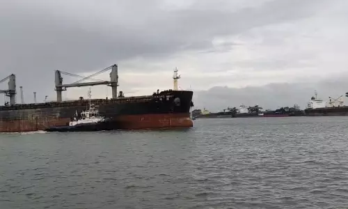 Cyclone Dana Set to Make Landfall: Odisha Ports Hoist Highest Danger Alert