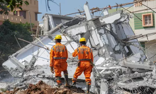 PM announces ex-gratia of Rs 2 lakh to next of kin of deceased in building collapse in Bengaluru