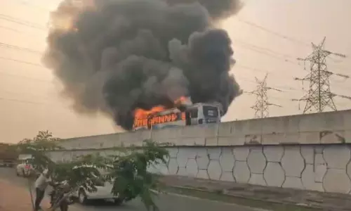 Chennai bus fire: Quick action saves over 50 passengers