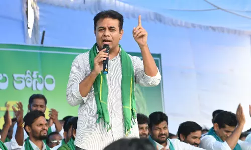 Ready to go for jail for the sake of farmers: BRS leader K T Rama Rao