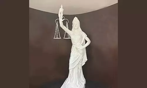 Lady Justice With Eyes Wide Open