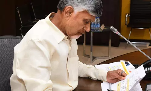 Naidu Thanks Centre for Amaravati Railway Project