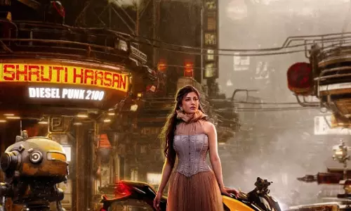 Shruti Haasan Graces a Futuristic AI-Enhanced Digital Cover