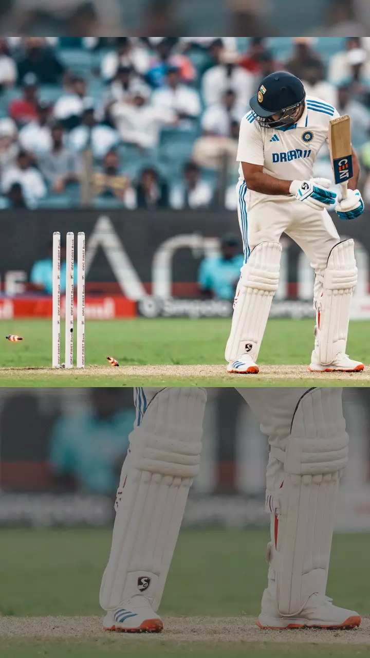 In Pics: How Team India collapsed in first innings for 156