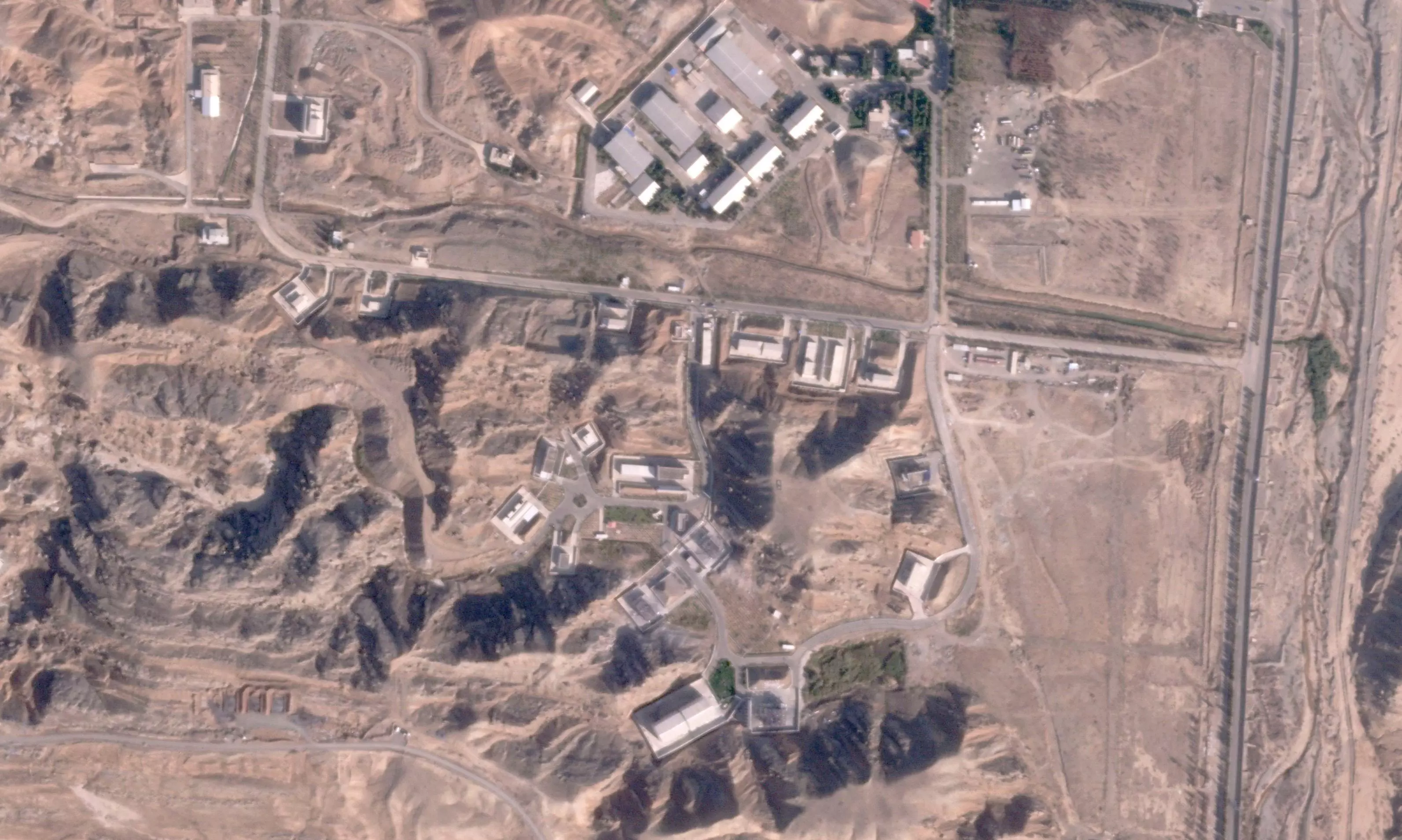 Satellite images show damage from Israeli attack at 2 secretive Iranian military bases Satellite images show damage from Israeli attack at 2 secretive Iranian military bases