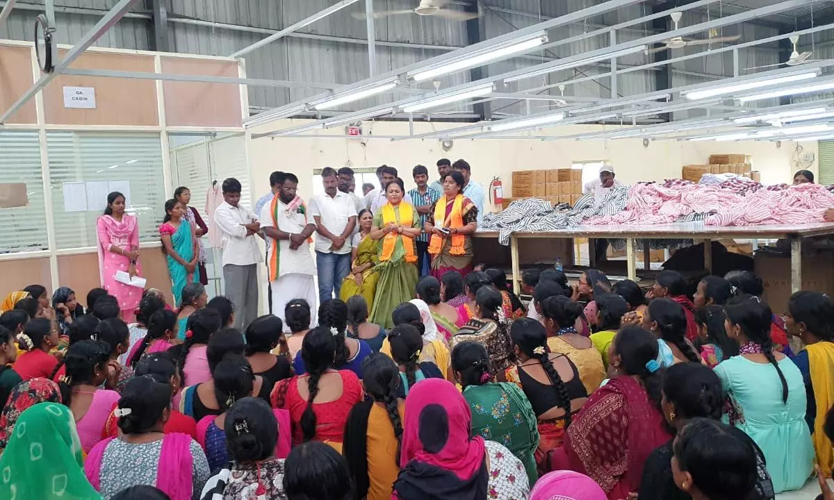 Chennamma Bommai Hits Campaign Trail for Son Bharath in Shiggaon By-Election Chennamma Bommai Hits Campaign Trail for Son Bharath in Shiggaon By-Election