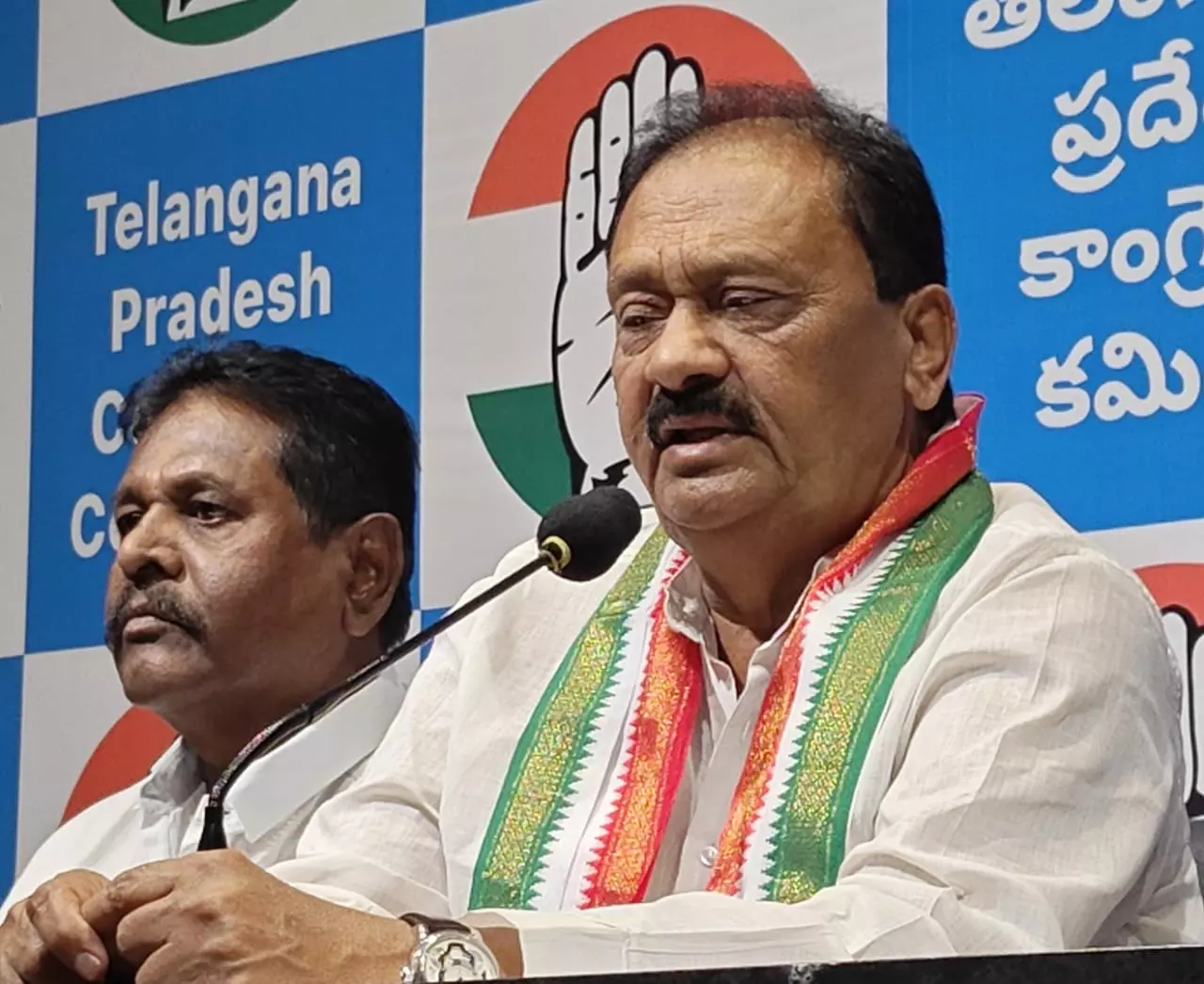 Shabbir Ali demands KTR to undergo narcotics test Shabbir Ali demands KTR to undergo narcotics test