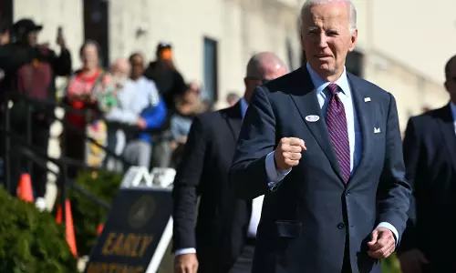 Biden casts 2024 election ballot near his Delaware home