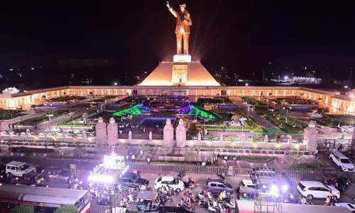 YSRC decries removal of Ambedkars name for statue in Vijayawada