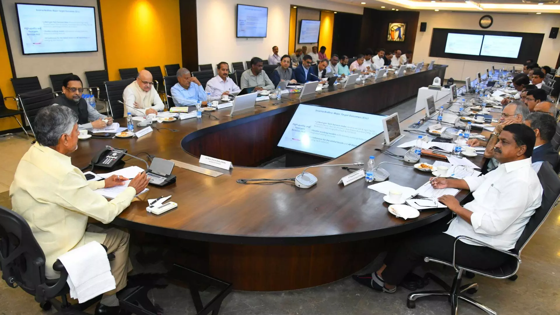 APs Target is $2.4 tn economy by 2047: Naidu APs Target is $2.4 tn economy by 2047: Naidu