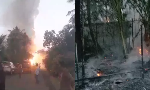 Two women die, Five hurt as lightning strikes fireworks unit in East Godavari