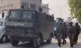 J-K: Encounter between security forces and terrorists breaks out in Srinagar J-K: Encounter between security forces and terrorists breaks out in Srinagar
