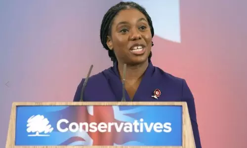 UK Conservative Party picks Kemi Badenoch as its new leader in wake of election defeat UK Conservative Party picks Kemi Badenoch as its new leader in wake of election defeat