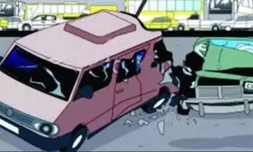 Assam: A passenger bus falls into a roadside ditch in Karimganj district, over 10 people injured Assam: A passenger bus falls into a roadside ditch in Karimganj district, over 10 people injured