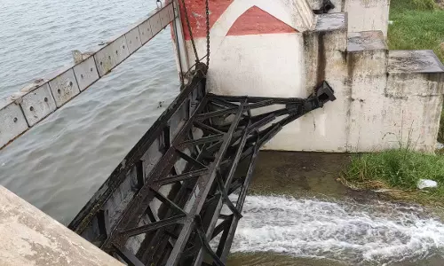 Kanigiri Reservoir gates opened to irrigate four mandals in Kovur