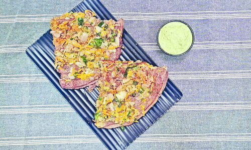 Nutritious chilla time!