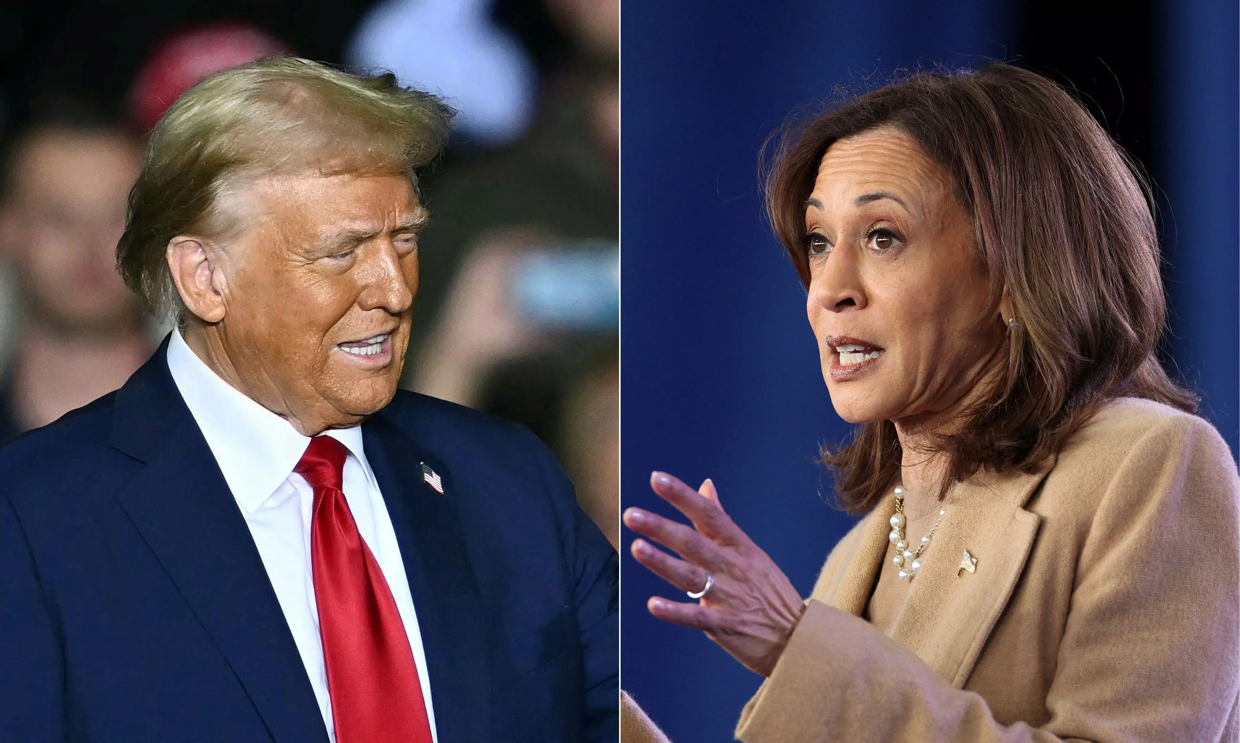 Harris, Trump to make furious lastday push before Election Day