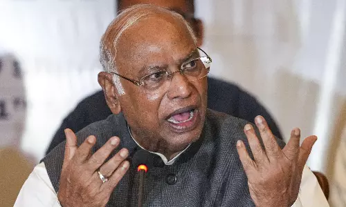 Challenge PM to speak about real issues in rallies instead of lies against Opposition: Kharge Challenge PM to speak about real issues in rallies instead of lies against Opposition: Kharge