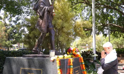 Jaishankar inaugurates new Indian consulate in Brisbane, pays homage to Gandhi