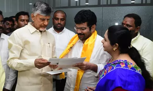 Kuppam Municipal Chairman Resigns from YSRCP, Joins TDP