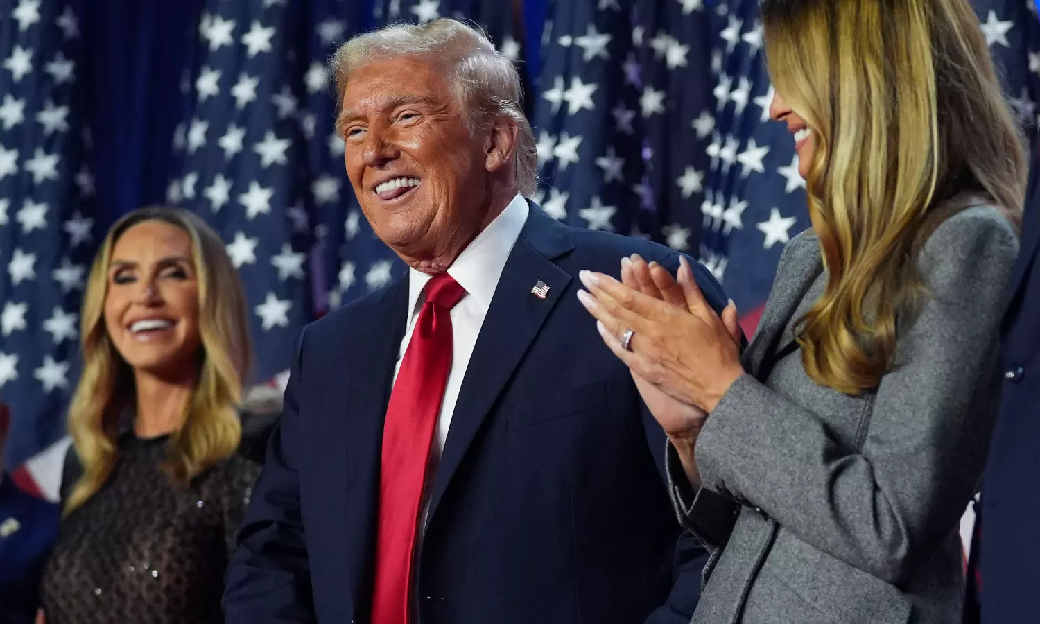 Trump promises to bring golden age, heal nation Trump promises to bring golden age, heal nation