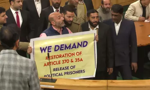 J&K Assembly: PDP, PC Demand Restoration of 370, 35A