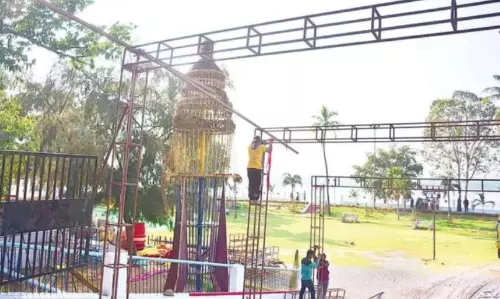 Hyderabad celebrates Chhath Puja Hyderabad celebrates Chhath Puja