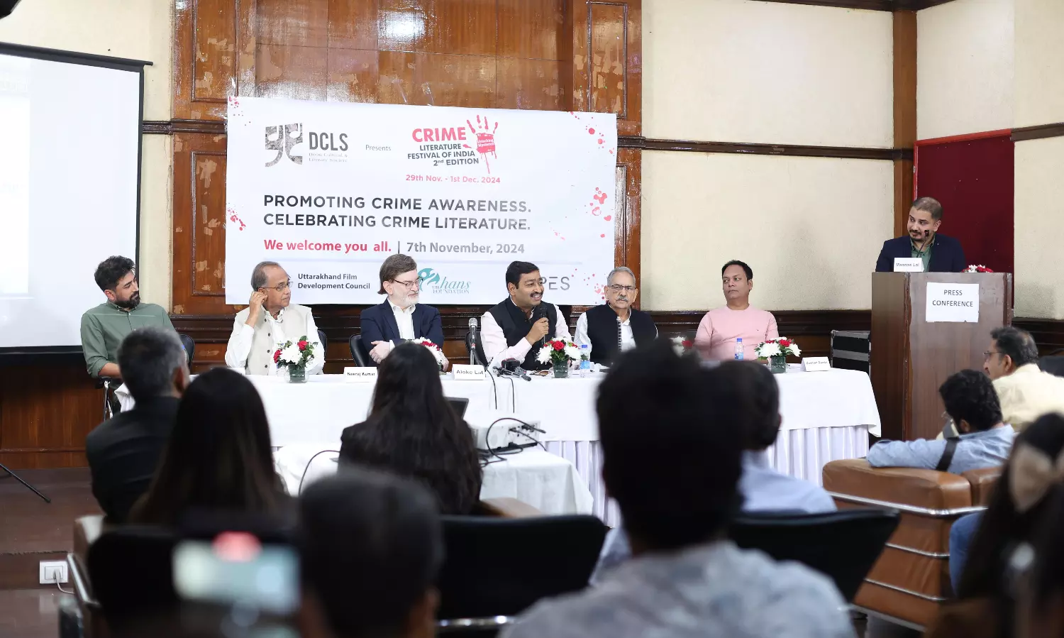 Crime Literature Festival Announces Its 2nd Edition in Dehradun Crime Literature Festival Announces Its 2nd Edition in Dehradun