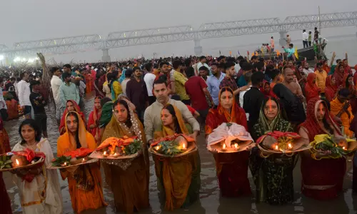 PM Modi greets people on Chhath PM Modi greets people on Chhath
