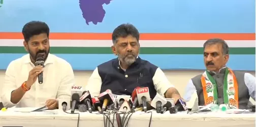 CMs of Congress-ruled states counter BJPs charge on poll promises CMs of Congress-ruled states counter BJPs charge on poll promises