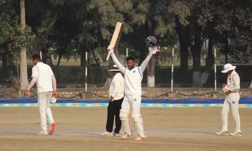 Himateja of Adilabad Scores His Maiden Century in Ranji