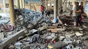 Atleast 17 killed in Israeli strike on northern Gaza Atleast 17 killed in Israeli strike on northern Gaza