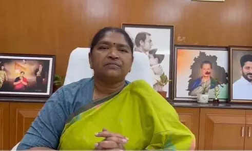 Provide funds for MB, Seethakka urges Centre Provide funds for MB, Seethakka urges Centre