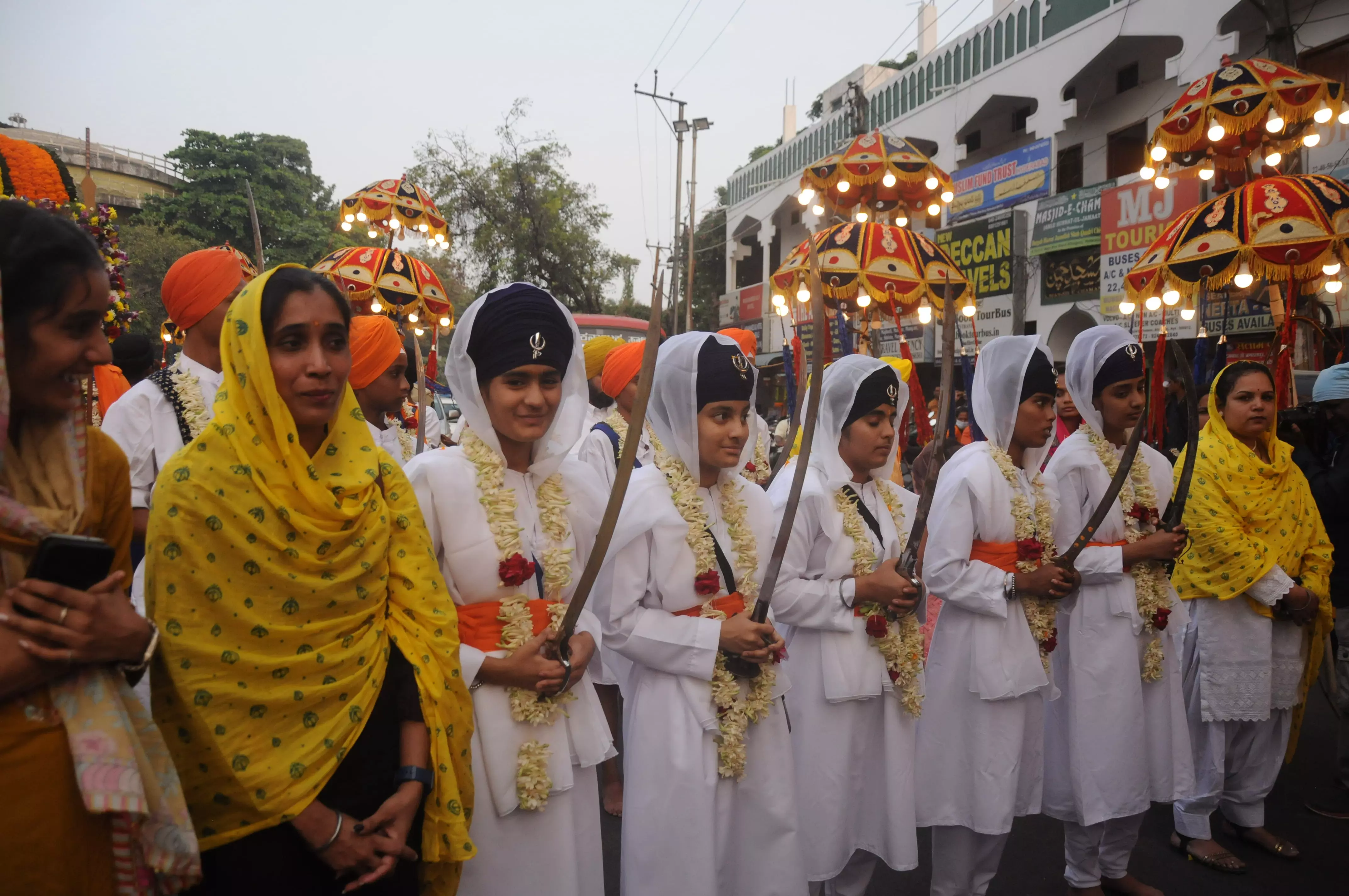 Sikhs celebrate Guru Nanak's birthday with grand Nagar Keetan rally