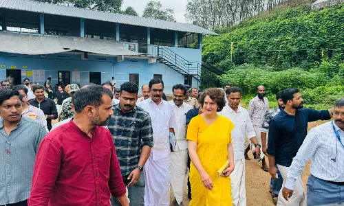 Low turnout in Priyanka Gandhis debut contest in Wayanad,  Chelakkara records respectable percentage