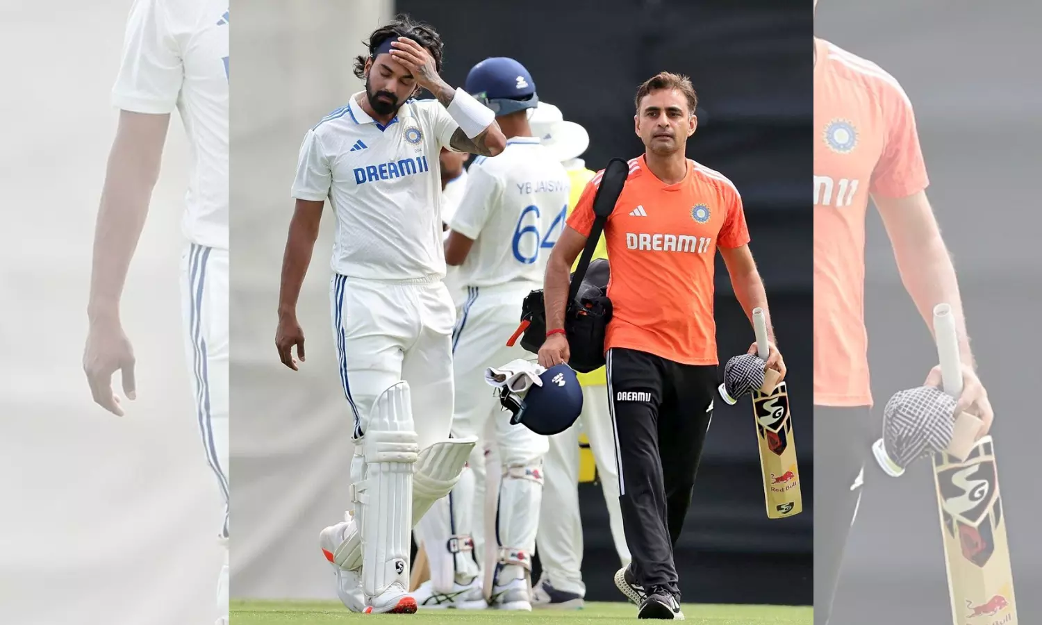 KL Rahul suffers blow on elbow ahead of 1st Test against Australia KL Rahul suffers blow on elbow ahead of 1st Test against Australia