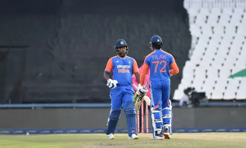 India score 283/1 against South Africa in final T20 International
