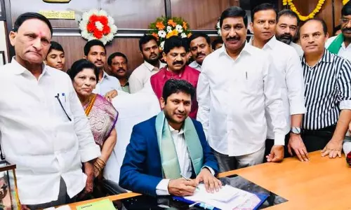 G.V. Reddy takes charge as new APSFL chairman