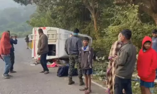 Odisha: Three killed, 13 injured in separate road accidents