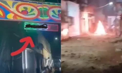Clashes Erupt over Message on Puja Pandal Board in Murshidabad