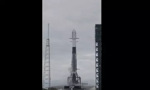SpaceX successfully launches ISROs 4,700 kg communication satellite from US SpaceX successfully launches ISROs 4,700 kg communication satellite from US